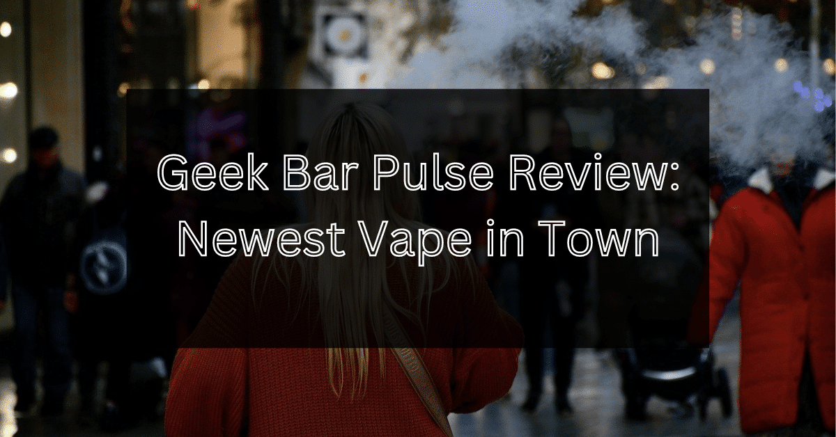 Geek Bar Pulse Disposable Vape 15000 Puffs