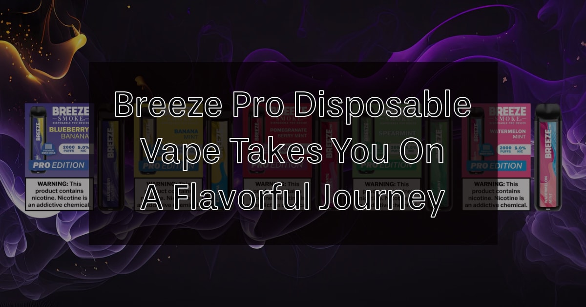 Breeze Pro Disposable Vape