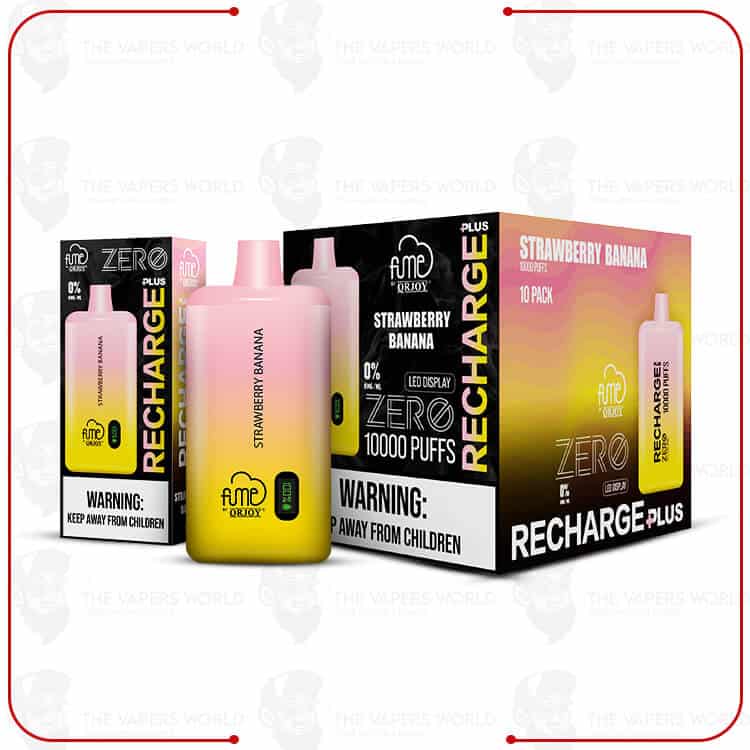 Recharge-Zero-Plus---Strawberry-Banana---Device,-Brick,-Product-Unit-in-box