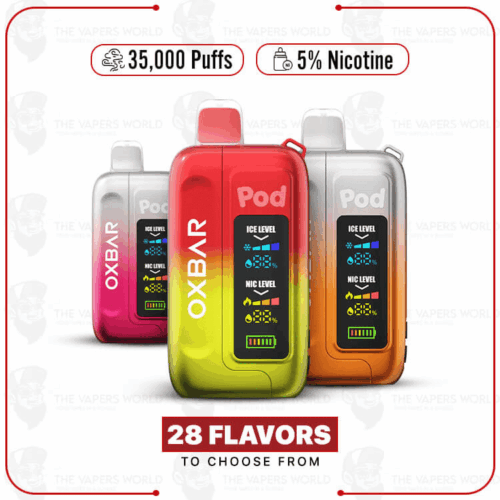 OXBAR x Pod Juice ICE NIC Control 35K Puff Disposable