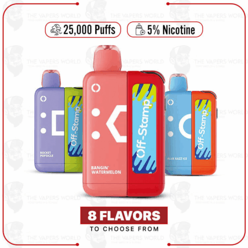 Off Stamp X Cube 25K Puff Disposable