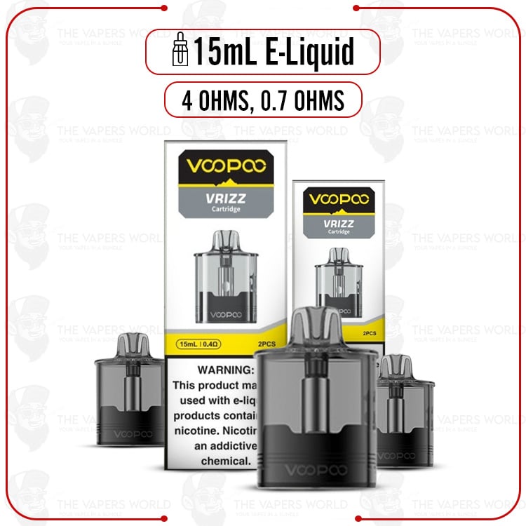 VooPoo VRIZZ replacement pod cartridge – 2-pack