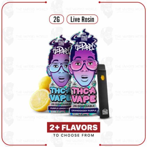 TRĒ House itsPurpl THC-A Disposable – 2G