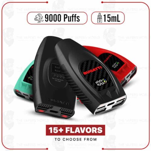 Bugatti Vapes 9000 Puffs