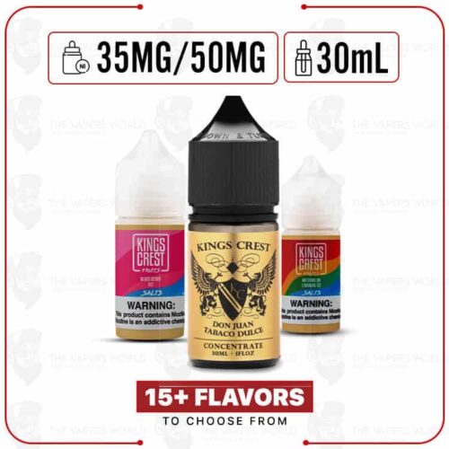 King's Crest Salt 30ml E-Juice