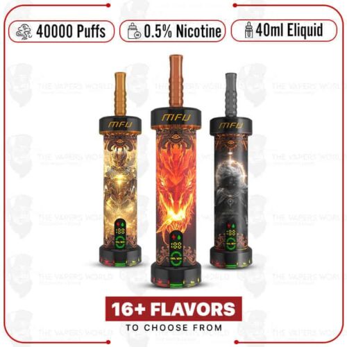 MFU SHISHA X1 Hookah 40,000 Puff Disposable