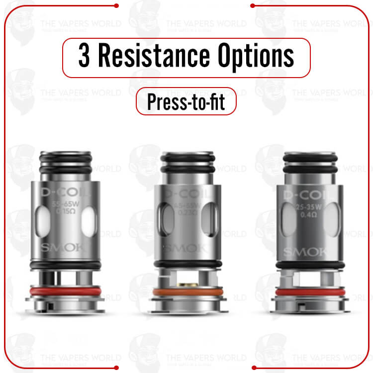 SMOK D Replacement Coil - 5PK