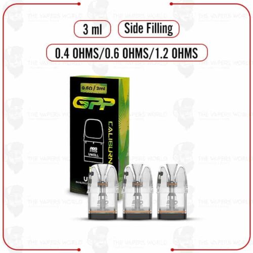 Uwell Caliburn GPP Replacement Pod Cartridge-3PK