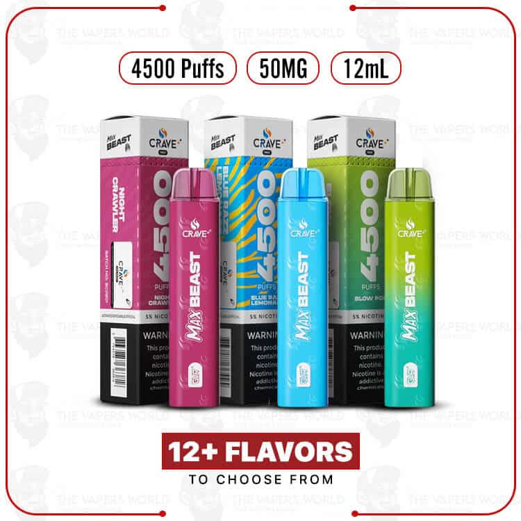 Crave Max Beast – 5% Nicotine