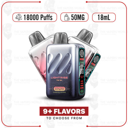 LIGHTRISE TB 18K Puffs 5% Disposable