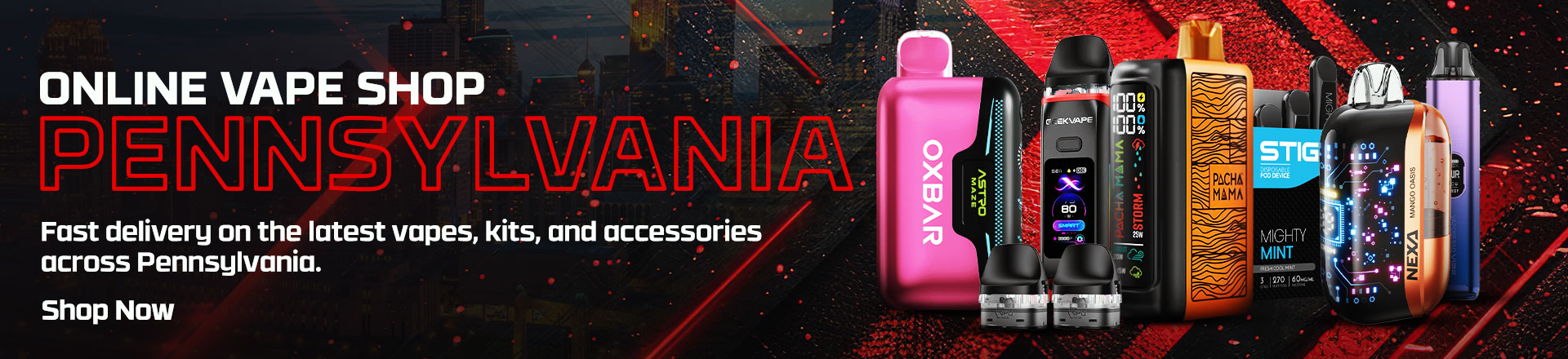 Online Vape Shop Pennsylvania