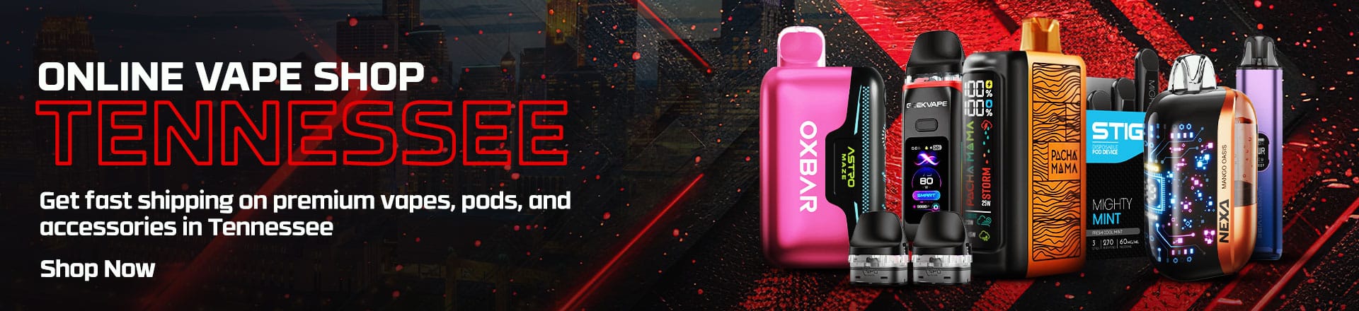 Online Vape Shop Tennessee desktop