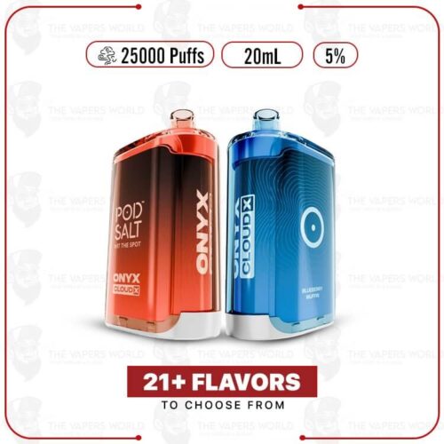 Pod Salt Onyx Cloud 25K Puff Shisha Disposable