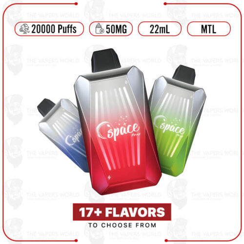 SpaceMax Glow 20000 Puffs 5% Disposable