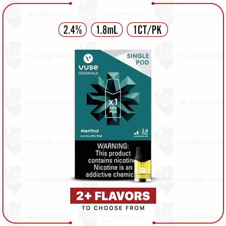 Vuse Alto Pods 2.4% – 1CT PK