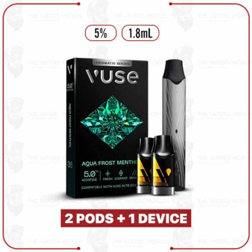 Vuse Prismatic Series Starter Kit 5.0% – Aqua Frost