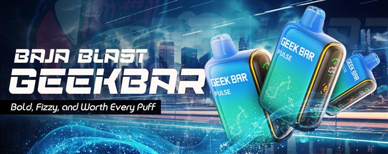 Baja Blast GeekBar: Bold, Fizzy, and Worth Every Puff