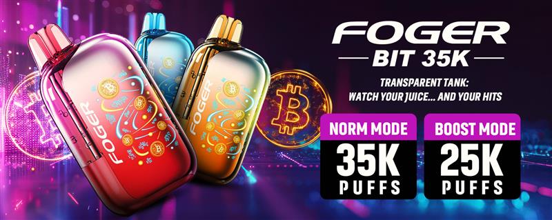 Foger Bit 35K Review – The Disposable That Doesn’t Feel Like One