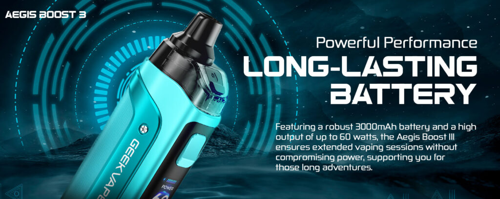 Geekvape Aegis Boost 3 Long Lasting Battery