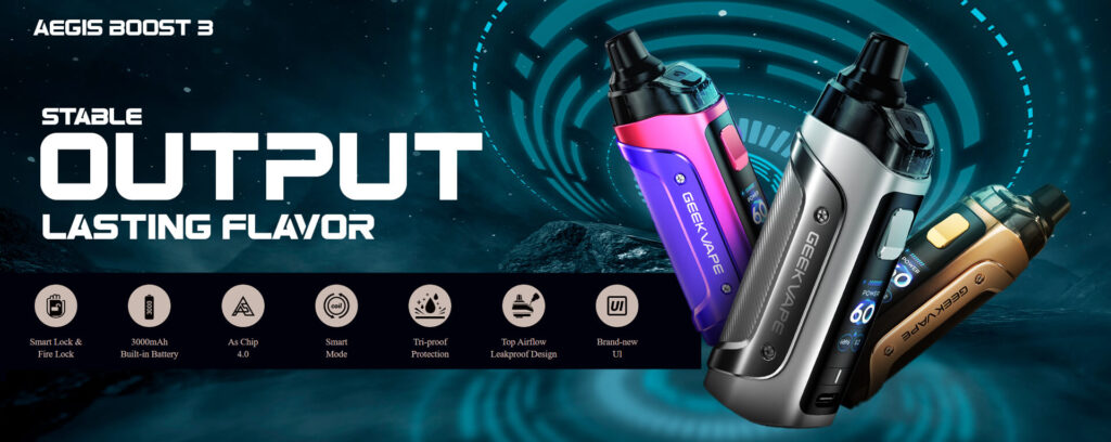 Geekvape Aegis Boost 3 Features