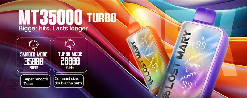 Lost Mary MT35K Turbo Features