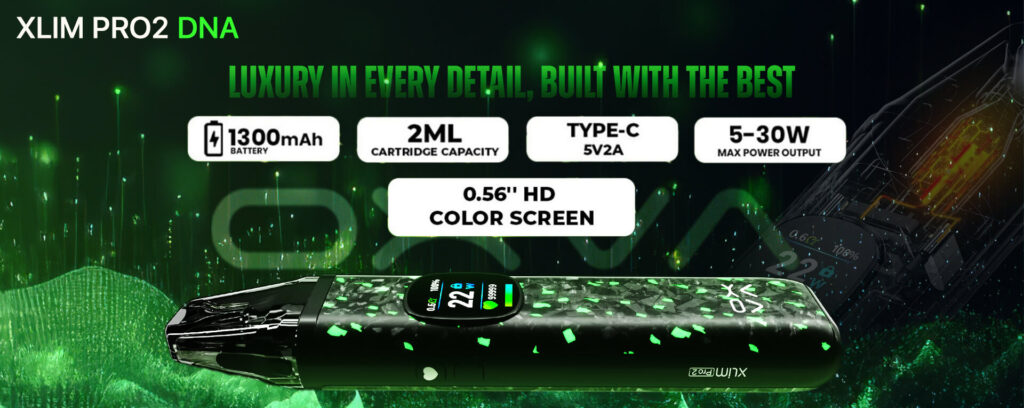 OXVA XLIM Pro 2 DNA Features