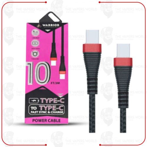 Type-C-to-Type-C-ChargerData-Sync-10-FT.-3M-Cable