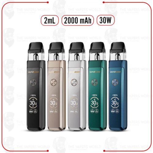 Vaporesso XROS PRO 2 Kit Buy Vaporesso XROS PRO 2 Kit Online in USA. 2000mAh battery, COREX 3.0, Super Pulse mode, smart puff tracking. Available at The Vapers World.
