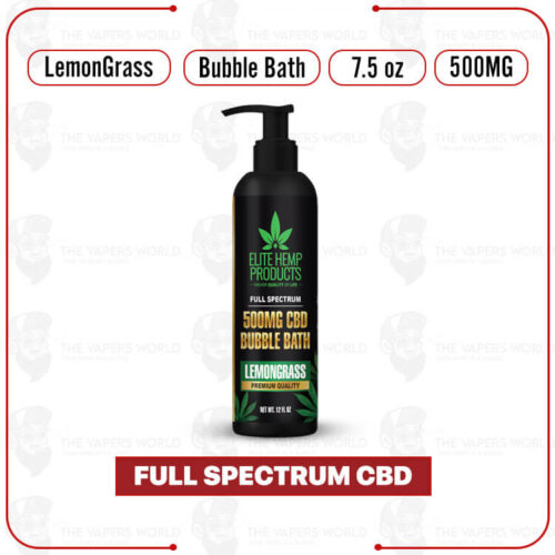 Elite Hemp - CBD Bubble Bath Lemongrass