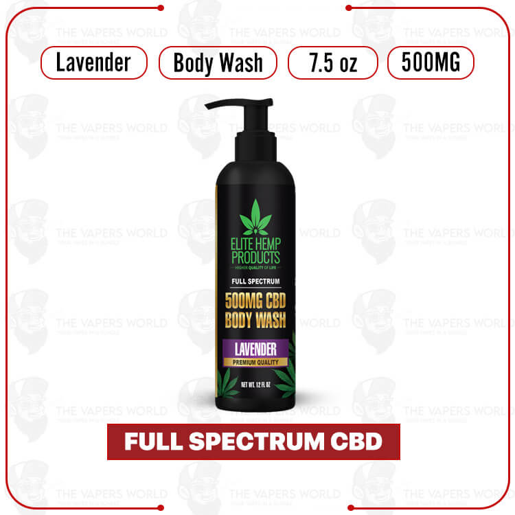 Elite Hemp - CBD Lavender Body Wash