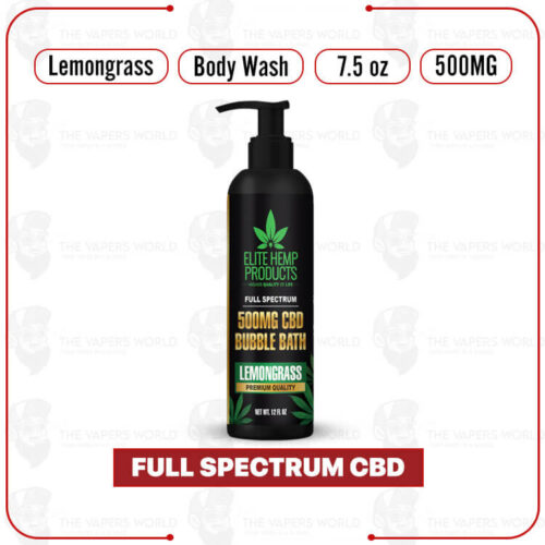 Elite Hemp - CBD Lemongrass Body Wash