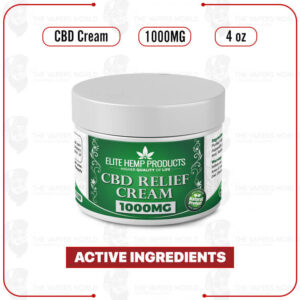 Elite Hemp – CBD Pain Relief Cream 1000mg