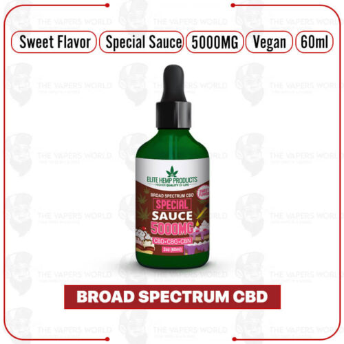 Elite Hemp CBD Special Sauce 5000mg Desserts