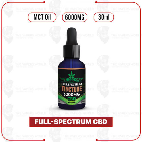 Buy Elite Hemp CBD Tincture 6000mg Online
