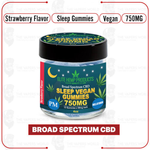 Elite Hemp - CBD Vegan Gummies 750mg Sleep