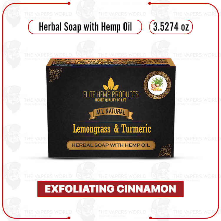 Elite Hemp Soap Cinnamon