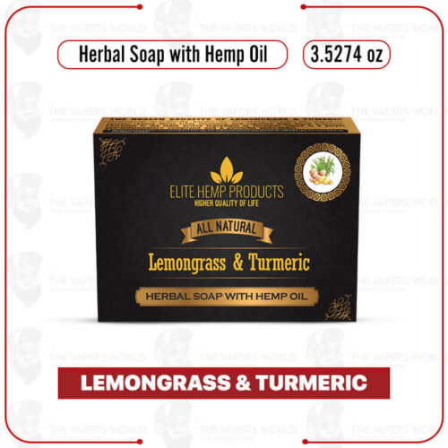 Elite Hemp Soap Lemongrass & Turmeric