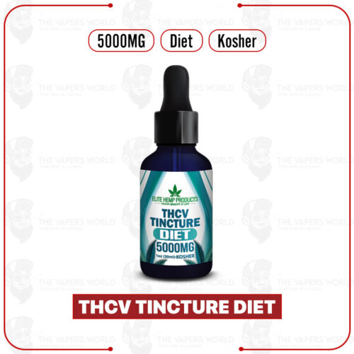 Elite Hemp - THCV Tincture 5000mg Diet