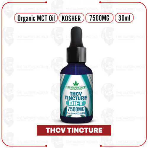 Elite Hemp - THCV Tincture 7500mg Diet