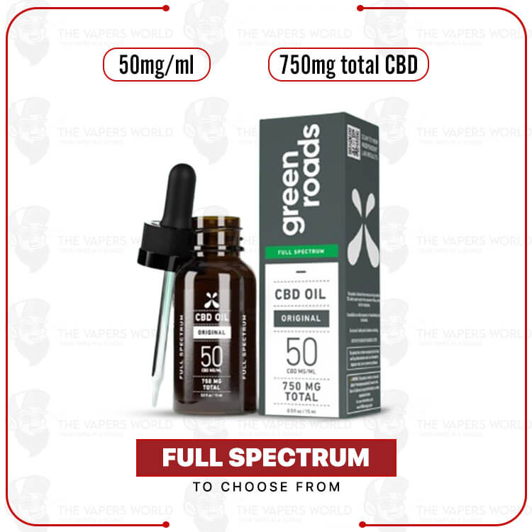 Green Roads Full Spectrum CBD Oil - 15ml - 750mg