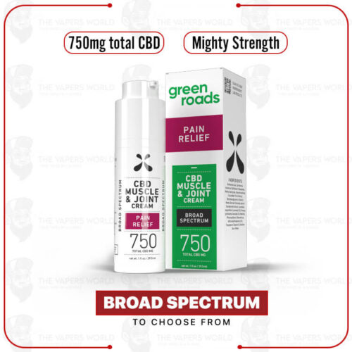 Green Roads Pain Relief CBD Cream - 750mg (1oz)