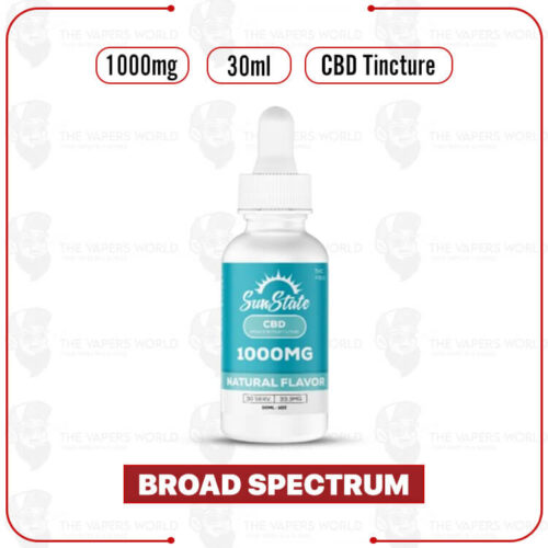 Sun State Hemp CBD Broad Spectrum Tincture 30ml 1000mg