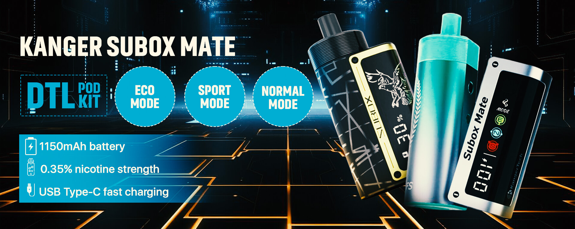 Kanger SUBOX Mate 50K Features