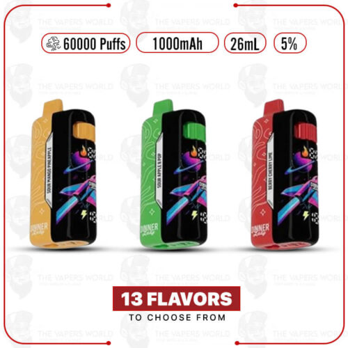 Dinner Lady Galax 60K Puffs Disposable