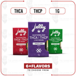 Jelly THCA/THCP Live Rosin Master Blend Cartridge 1G