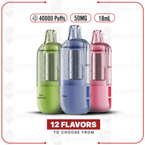 Nexa Flex Crystal 40K Replacement Pod Cartridge – 2PK