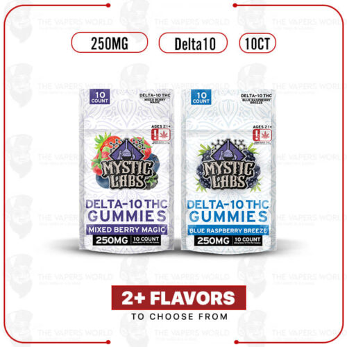 Mystic Labs Delta 10 Gummies 250MG 10CT