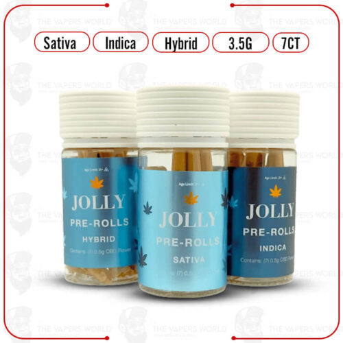 Jolly 0.5G CBD Pre-Rolls – 7CT