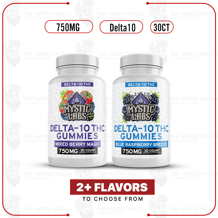 Mystic Labs Delta 10 Gummies 750MG - 10CT