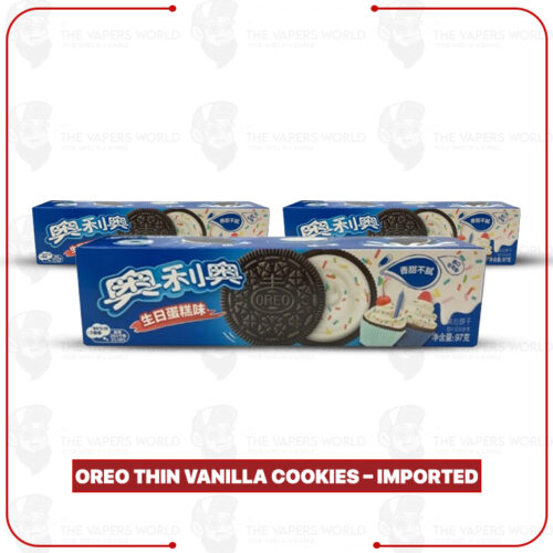 Oreo Thin Vanilla Cookies – Imported